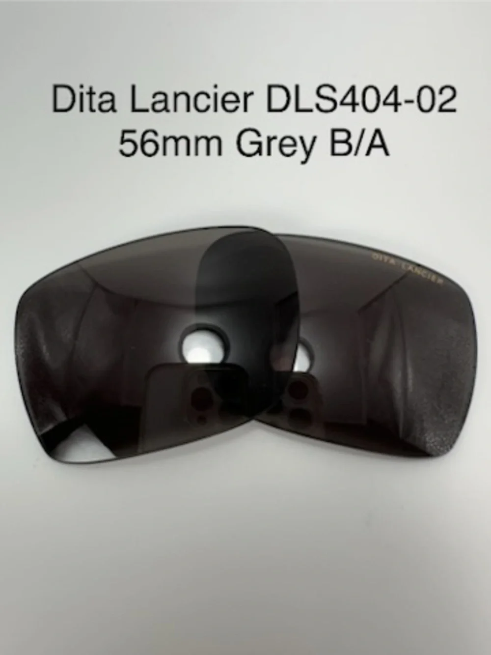 Dita Lancier DLS404-02 Sunglasses Replacement Lenses 56mm Grey New